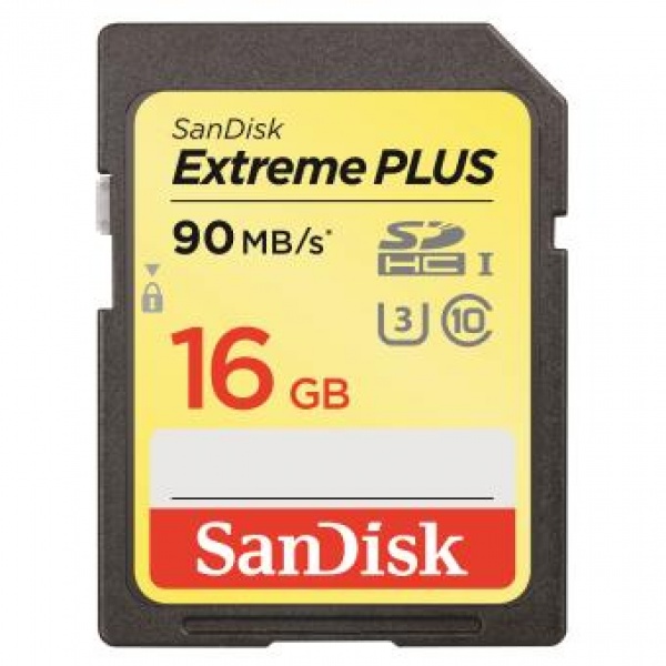 Cartes mémoires (x2) SDHC/SDXC 16Go Video Extreme UHS-I 90MB/s
