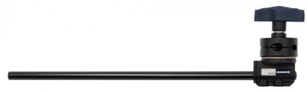 Bras grip d'extension noir 50cm + rotule