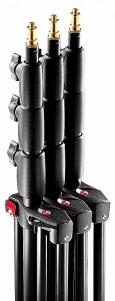 Kit de 3 Pieds alu Master Air comprimé noir