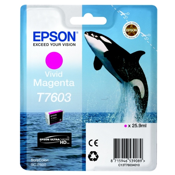 Encre Pigment Vivid magenta SC-P600 (25,9ml)