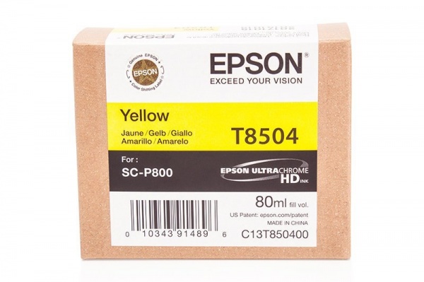 Encre Pigment Jaune SC-P800 (80ml)