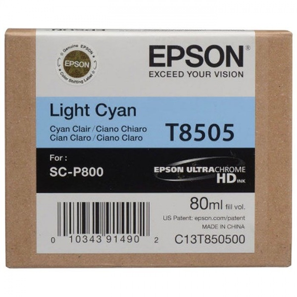 Encre Pigment Cyan clair SC-P800 (80ml)
