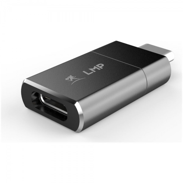 Adaptateur magnétique pour câble de charge USB-C gris sidéral