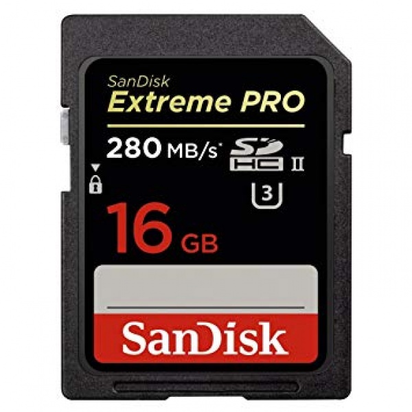 Carte mémoire SDHC/SDXC 16Go Video Extreme PRO UHS-II 300MB/s