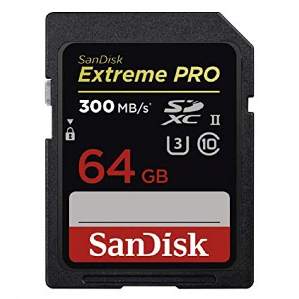 Carte mémoire SDHC/SDXC 64Go Video Extreme PRO UHS-II 300MB/s