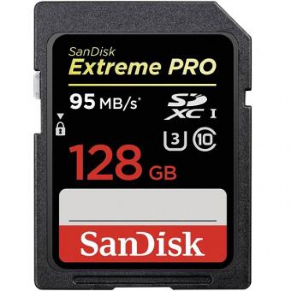 Carte mémoire SDHC/SDXC 128Go Video Extreme PRO UHS-I 95MB/s