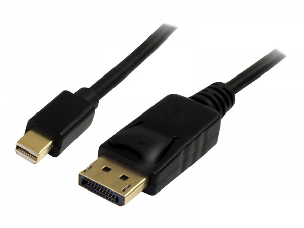 Adaptateur Vidéo Mini DisplayPort vers DisplayPort 1.2 - M/F noir