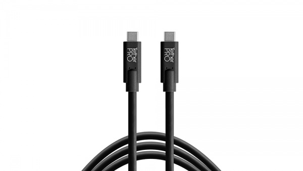 Câble TetherPro USB-C to USB-C 0,9m Noir