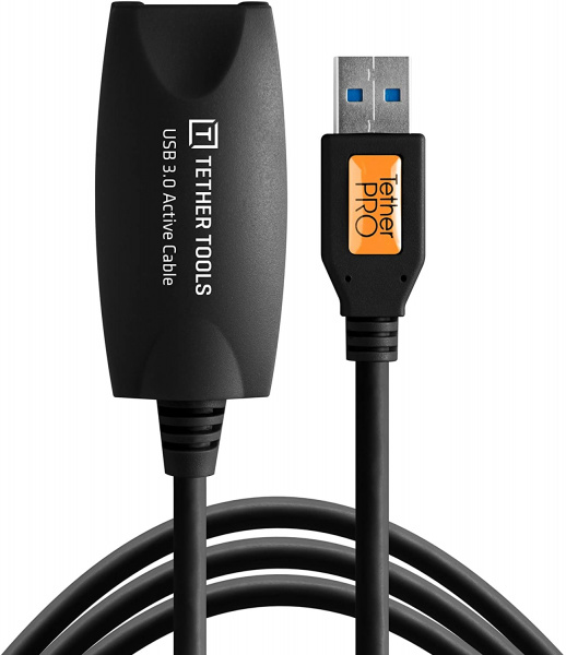Câble TetherPro USB 3.0 A extension active 4,6M Noir