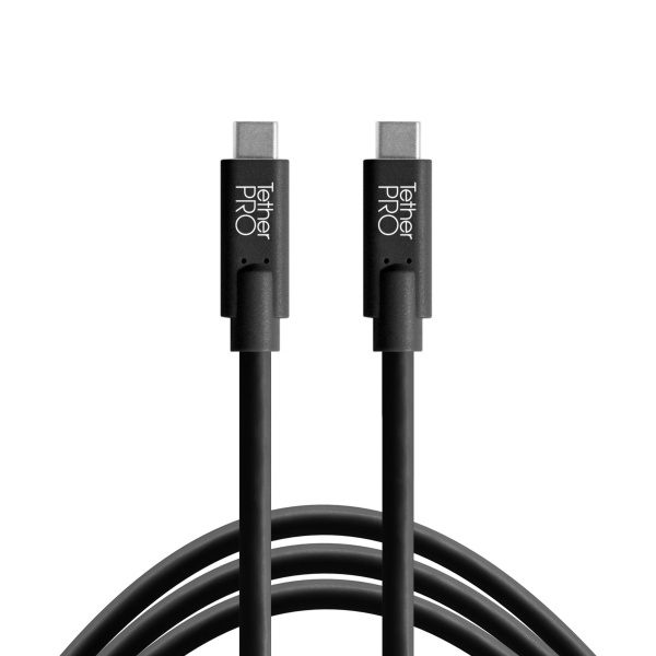 Câble TetherPro USB-C to USB-C 4,6m Noir