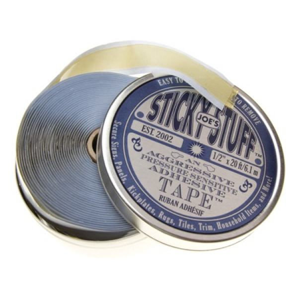 Joe's Sticky Stuff: 20 foot roll of aggressive pressure-sensitive adhesive  tape