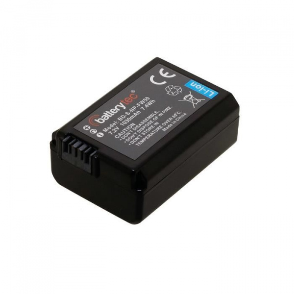 Batterie Li-Ion pour Sony NP-FW50 - 7,2V 1000mAh