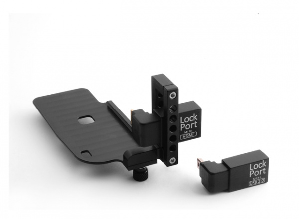 LockPort kit USB/HDMI arriere seul, pr Canon EOS 5D MkIII