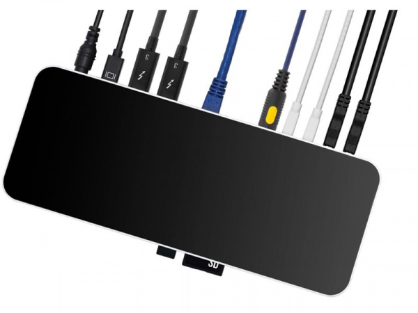 Station d'accueil Dock Thunderbolt3 - 14 ports, Gris sidéral