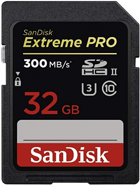 Carte mémoire SDHC/SDXC 32Go Video Extreme PRO UHS-II 300MB/s