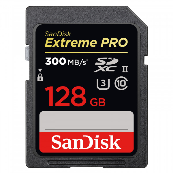 Carte mémoire SDHC/SDXC 128Go Video Extreme PRO UHS-II 300MB/s