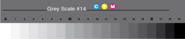 Gamme de gris et guide de séparation couleur Q14