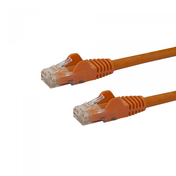 Câble RJ45 FTP CAT6 surmoulé orange 0,50m