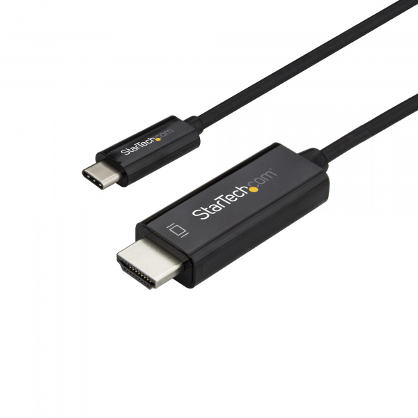 Câble adaptateur USB Type-C vers HDMI, 1M - 4K 30 Hz noir