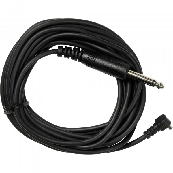 Câble de synchronisation 5m PC/Ø6,5 mm mono Jack