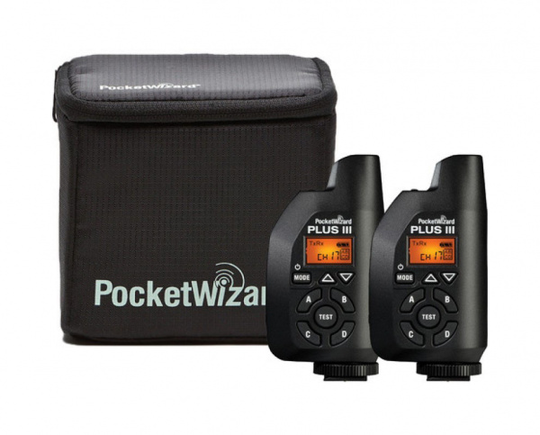 Emetteur/récepteur Pocket Wizard Plus III - kit de 2 -