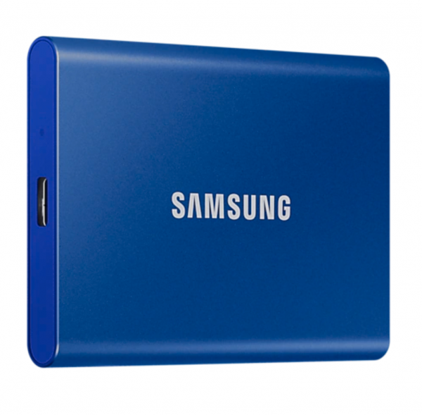 Disque dur portable SSD T7 2To | Bleu métallique USB-C 3.2