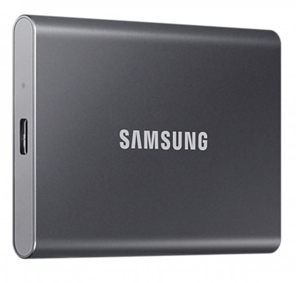 Disque dur portable SSD T7 2To | Gris métallique USB-C 3.2