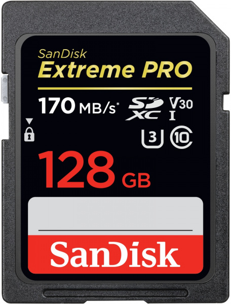 Carte mémoire SDHC™/SDXC™ 128Go Video Extreme PRO UHS-I 170MB/s