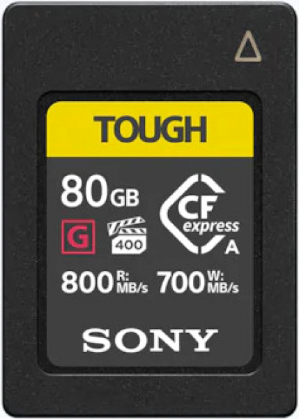 Carte mémoire CFexpress 80Go  | Type A Tough série G 800 Mo/s