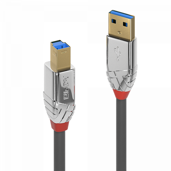 Câble USB 3.2 Type A vers B, 5Gbit/s, Cromo Line, 1m