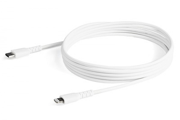 Câble adaptateur USB-C vers Lightning Blanc Robuste (2m)
