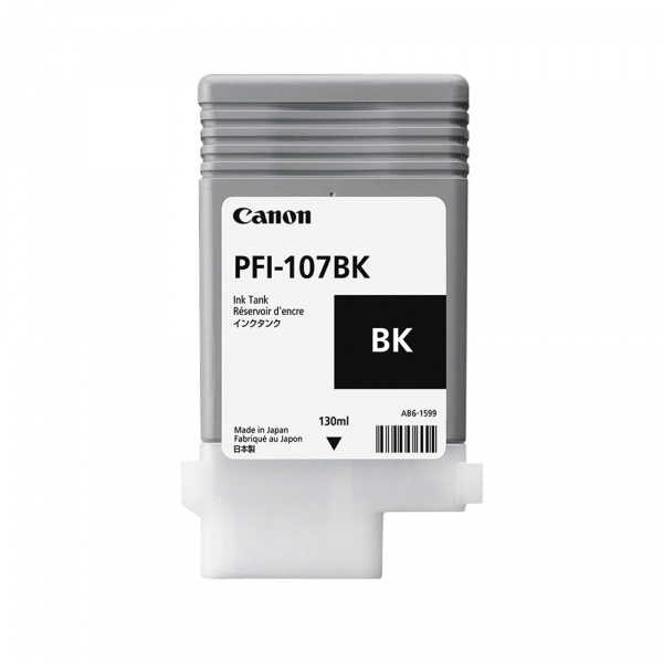 Encre PFI - 107 BK noir (130ml)