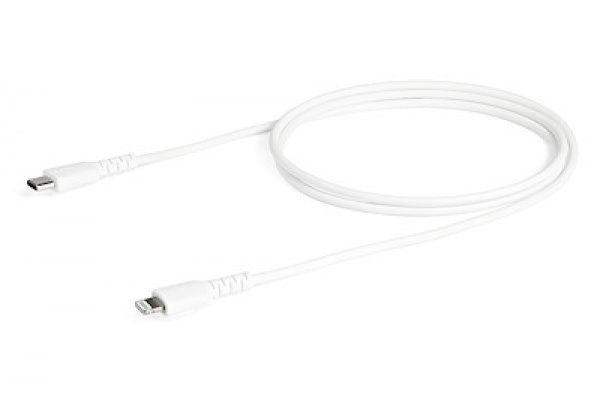 Câble adaptateur USB-C vers Lightning Blanc Robuste (1m)