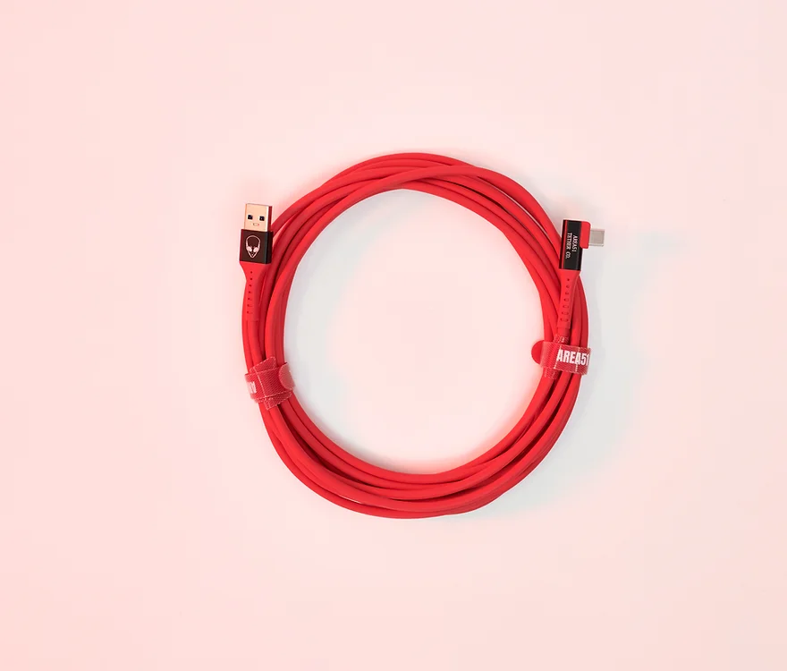 Câble TetherPro O'Hare PRO+ USB-C Angle droit vers USB-A 3.0 4,5m