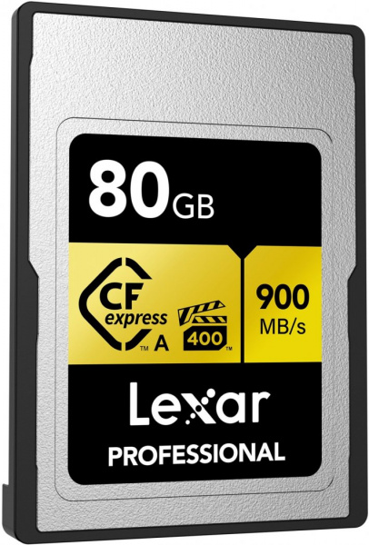 Carte mémoire Pro CFexpress™ Type A 80Go GOLD