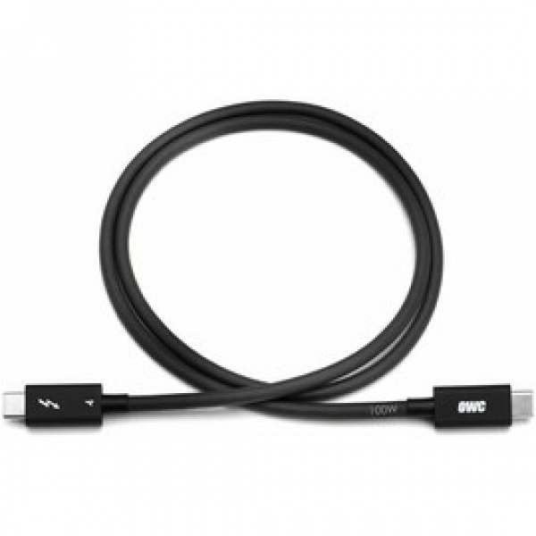 Câble Thunderbolt™ 4  USB-C noir 1m 100W 40Gbps