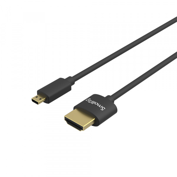 Smallrig Câble HDMI 4K Ultra fin ( D to A ) 55cm 3043