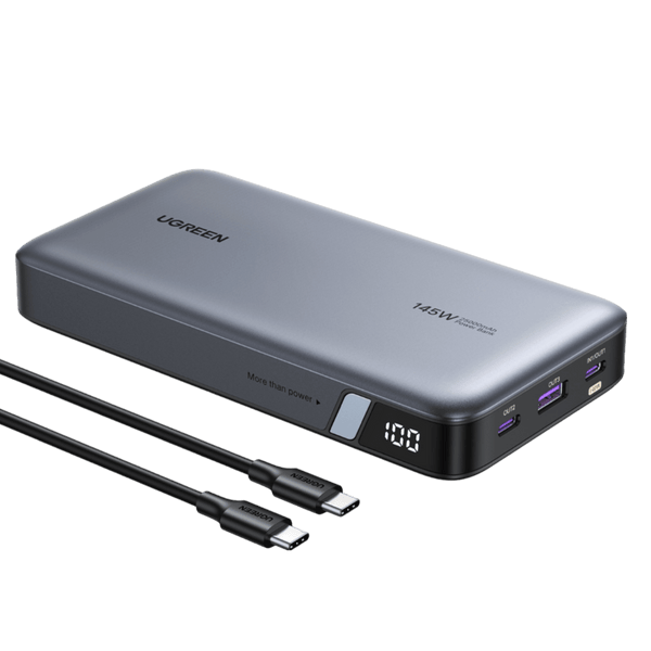 Batterie USB-C 145W / 25000mAh Grise